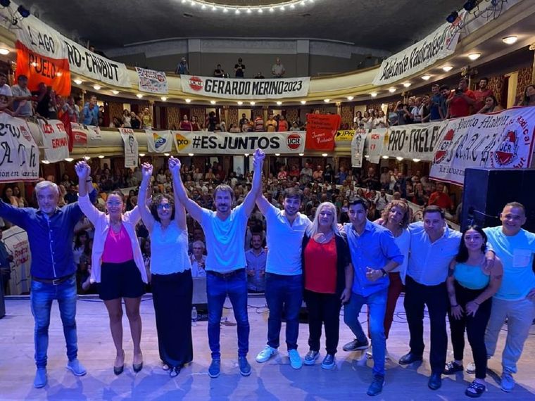 Juntos por el Cambio en Chubut Foto: Twitter