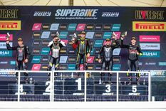 Franco Pandolfino sacó adelante una fecha difícil en el Superbike de Brasil