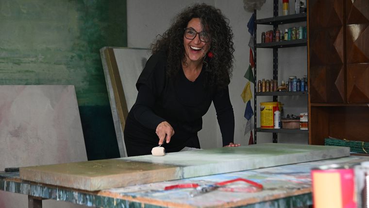 La artistas Verónica Valenti. La artistas Verónica Valenti.