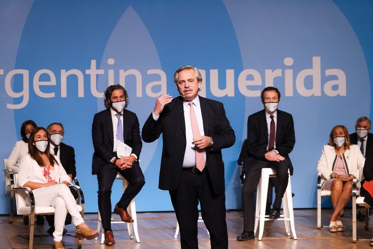 Alberto Fernández El Presidente hablará ante la Asamblea Legislativa Foto: Telam