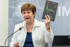 Kristalina Georgieva, titular del FMI e impulsora de un nuevo acuerdo con Argentina, pero con algunas exigencias que aún el país debe cumplir. Foto: NA