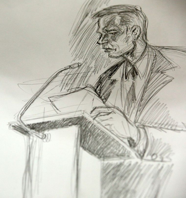 Expresiones El dibujante capta expresiones allí donde las cámaras no pueden llegar.