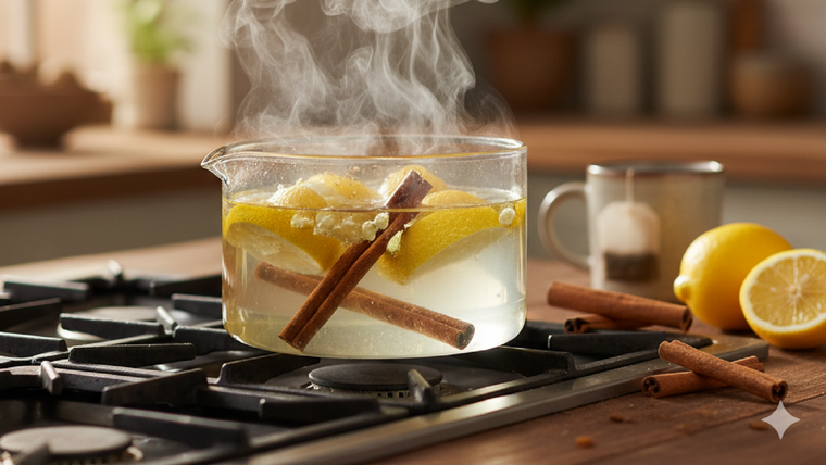 Hervir una mezcla de ingredientes naturales durante 15 minutos es suficiente para cambiar por completo el aroma de cualquier ambiente de la casa.