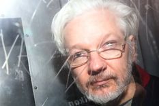 esposado, desnudo y sometido a rayos x: asi tratan a julian assange