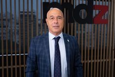 El senador nacional de La Libertad Avanza por San Luis Bartolomé Abdala en la redacción de MDZ.