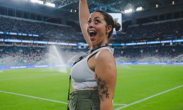 Valentina tiene 28 años y es la hija de Mariano Iúdica La joven es productora y tiene un futuro prometedor