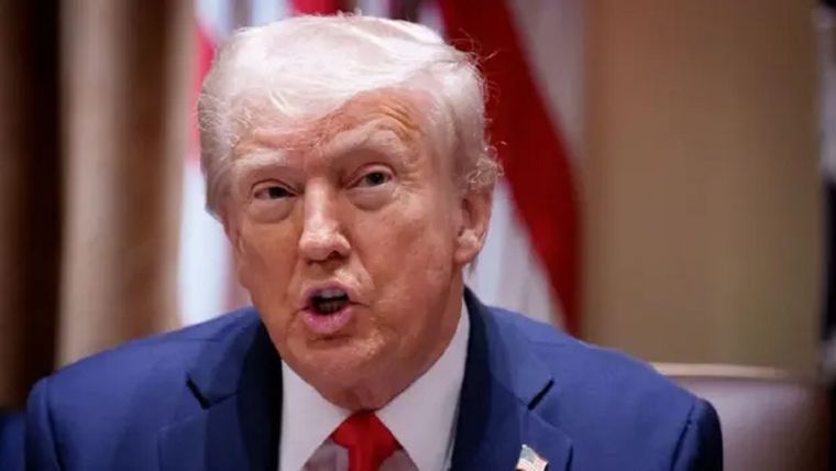 Trump se quejó porque considera que Venezuela no se está llevando a los deportados a la velocidad esperada Foto: BBC