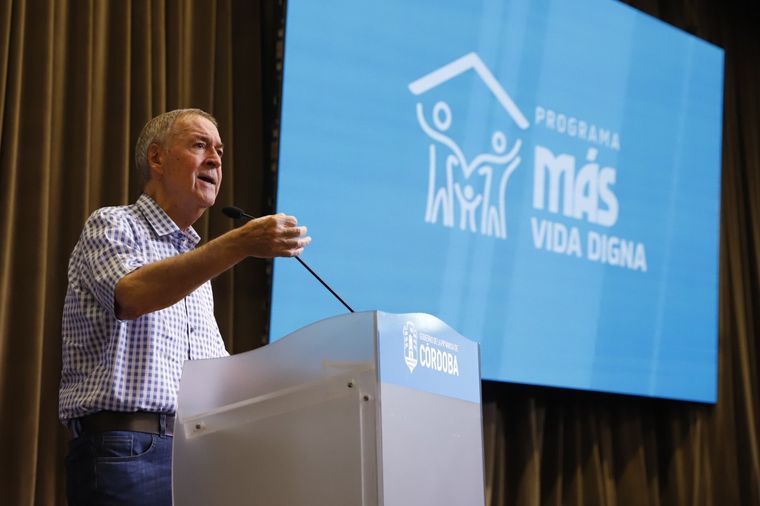 El gobernador Juan Schiaretti intimó a Alberto Fernández. Foto: Prensa Gobierno de Córdoba