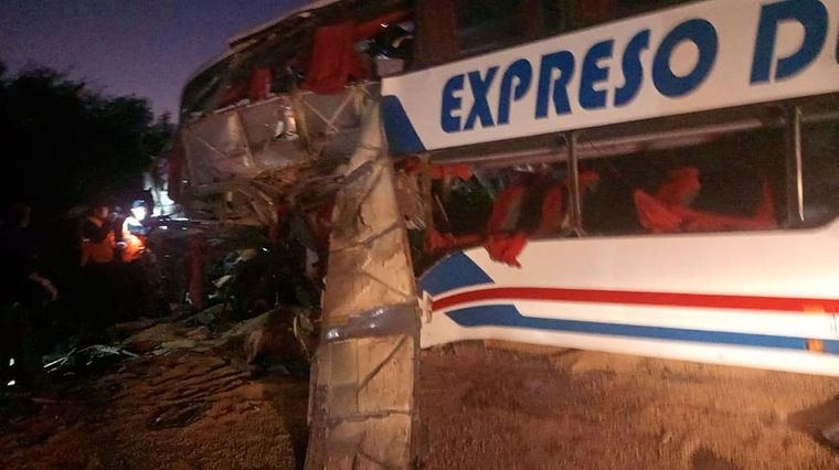 Las primeras imágenes del accidente Foto: Diario Panorama