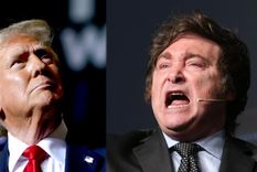 Donald Trump y Javier Milei. Foto: NA