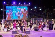 Una imagen de la vendimia de Las Heras de 2025. Foto: Gentileza