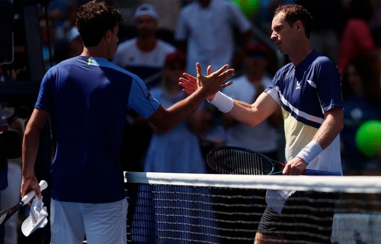 Cerúndolo vs Murray El argentino y un gran gesto en el US Open.
