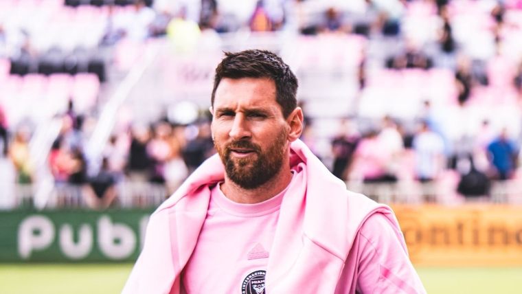 El rosarino habló en plena concentración de la Albiceleste. Foto: @InterMiamiCF