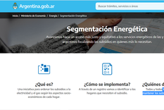 La página para realizar el registro Foto: argentina.gob.ar La página para realizar el registro Foto: argentina.gob.ar