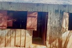 La casa donde ocurrió la dramática situación. Foto: Gentileza Misiones Online