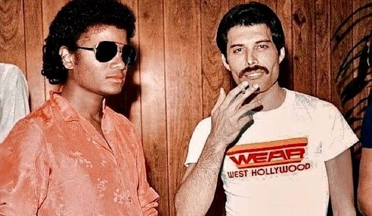 Michael Jackson y Freddie Mercury, un trabajo en conjunto que nunca logró ver la luz.