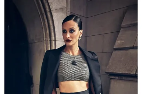 Mirá el look de Mónica Antonópulos. Mirá el look de Mónica Antonópulos.