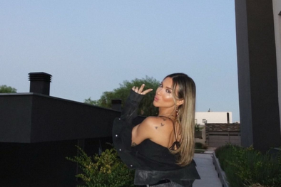 MDZol | El look de Agustina Gandolfo en su visita a Mendoza. Foto: Instagram