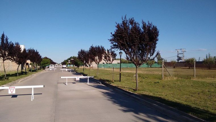 El interior del barrio Valle Escondido. El interior del barrio Valle Escondido.