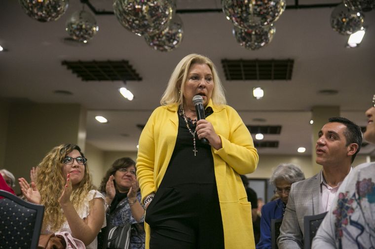 La exlegisladora se encuentra internada en observación Foto: Télam