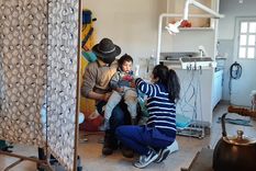 El centro de salud asisten a personas de todas las edades que habitan en el pueblo y la zona que lo rodea Foto: Gentileza Marcelo Waimberg