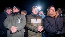 Axel Kicillof en Tierra del Fuego