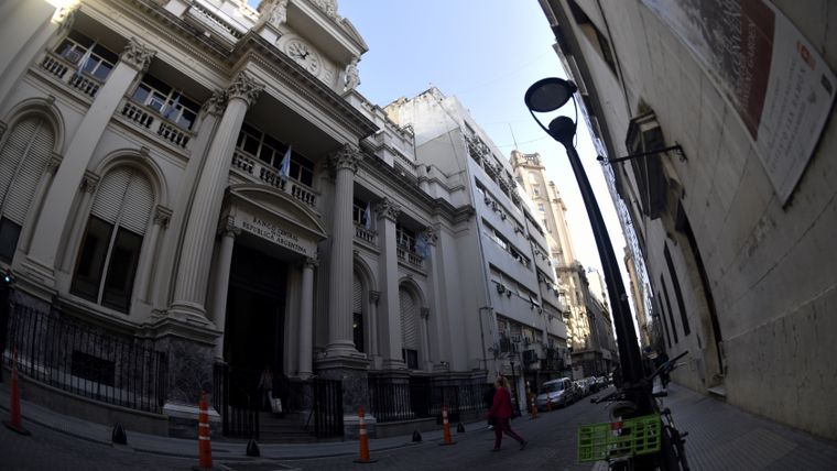La sede del Banco Central de la República Argentina