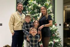 El Papu Gómez pasó la Navidad junto a su familia y a un excompañero de la Selección argentina Foto: @papugomez_official