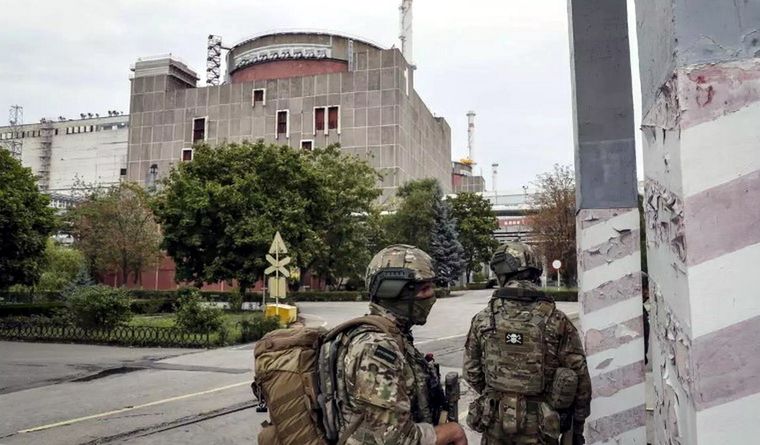 La central está en manos de fuerzas de Rusia. Foto: Efe.