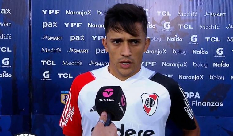 Pablo SOlari y su análisis del partido. Foto: Captura