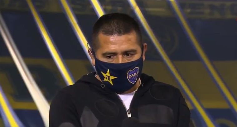 El vice Xeneize se encuentra asintomático. Foto: captura de TV