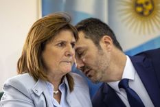 El mendocino Luis Petri junto a Patricia Bullrich, en un día de furia para el radicalismo Foto: Noticias Argentinas