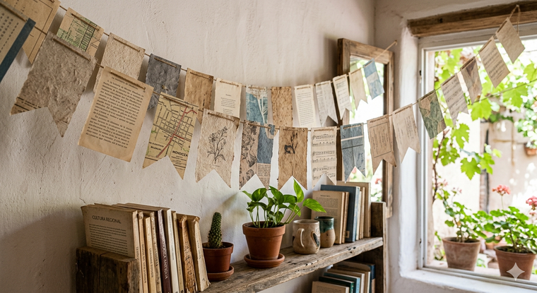 Reciclar papel es sencillo con estas ideas.&nbsp;