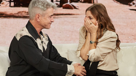Dermot Mulroney visitó en su programa a Drew Barrymore, que estalló en llanto y reveló por qué la salvó de su peor época. Foto: Ash Bean (The Drew Barrymore Show)