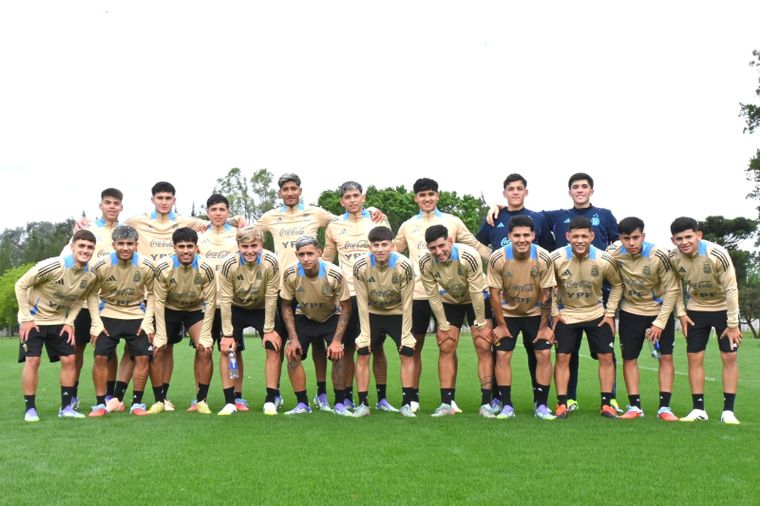 El club argentino que más jugadores aportó a la Selección argentina para el Mundial Sub 17. Foto: @Argentina 