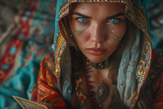 El horóscopo gitano se basa en los objetos del hogar Foto: Imagen generada por Mid Journey