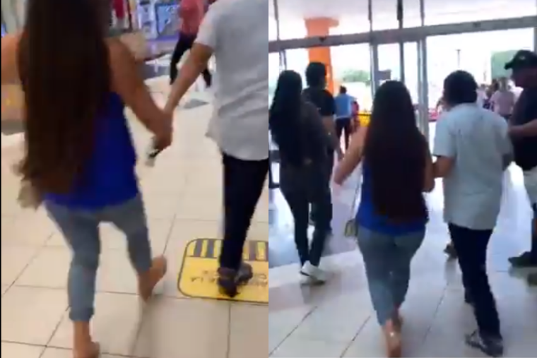 ECUADOR Las personas intentan escapar de los saqueos y secuestros Foto: X (TWITTER)