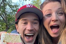La actriz Kaley Cuoco mostró las primeras imágenes de cuánto ha crecido su embarazo. La actriz Kaley Cuoco mostró las primeras imágenes de cuánto ha crecido su embarazo.
