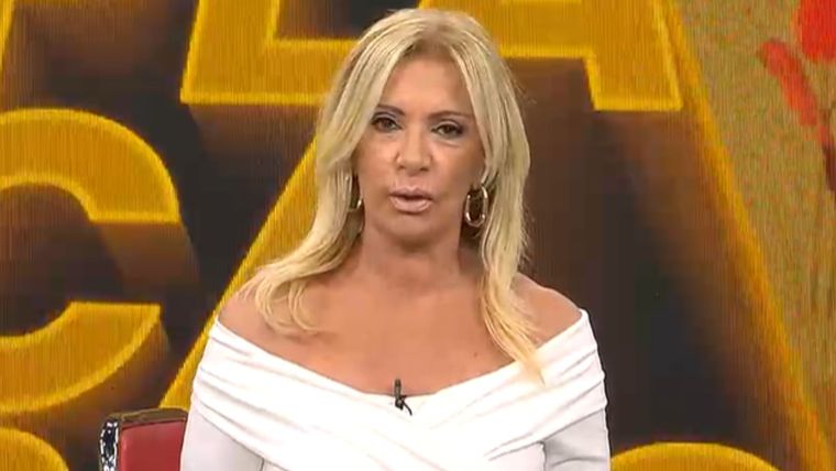 Susana se cansó y habló en pleno vivo.&nbsp;