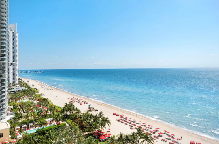 La increíble vista desde el hotel. La increíble vista desde el hotel.