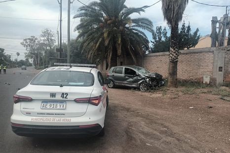 Las imágenes del accidente Foto: Ministerio de Seguridad
