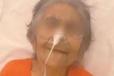 Doña Ursulina no puede comunicarse, pero logró esbozar una sonrisa