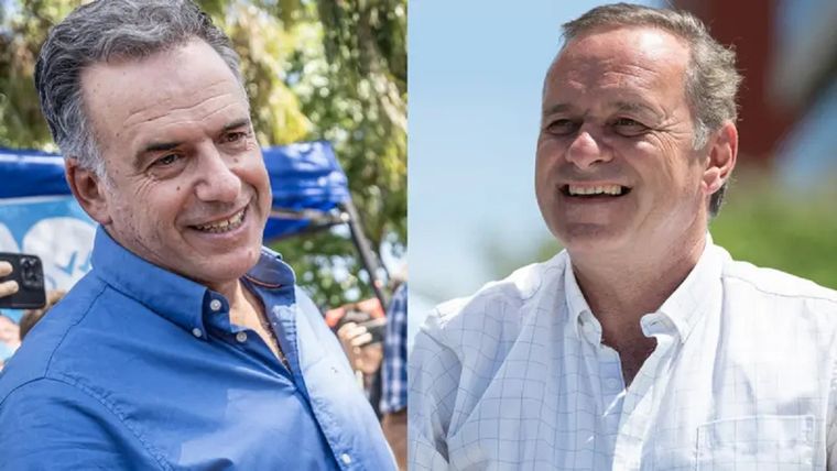 Yamandú Orsi y Álvaro Delgado se encaminan hacia una segunda vuelta. Foto: Getty Images