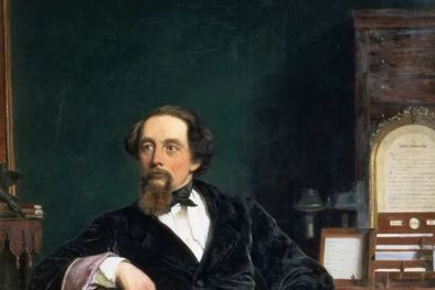 MDZol | Charles Dickens, novelista inglés del siglo XIX. Considerado uno de los más grandes escritores del idioma inglés. (1812-1870) Foto: GETTY IMAGES