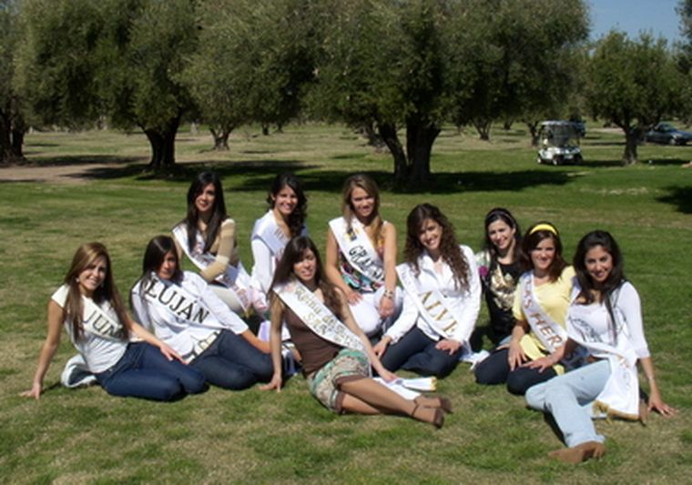 Las candidatas a reina del Turismo 2007. Foto: MDZ