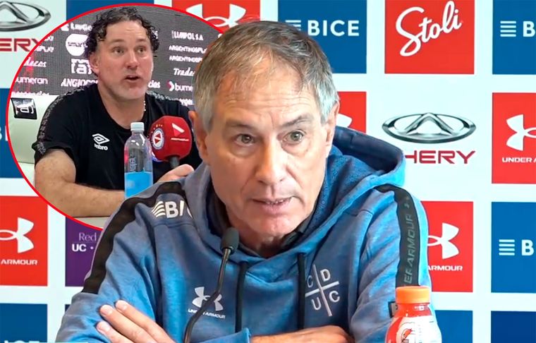 Ariel Holan, DT de la U. Católica de Chile, fue consultado sobre los dardos que le lanzó Gaby Milito.