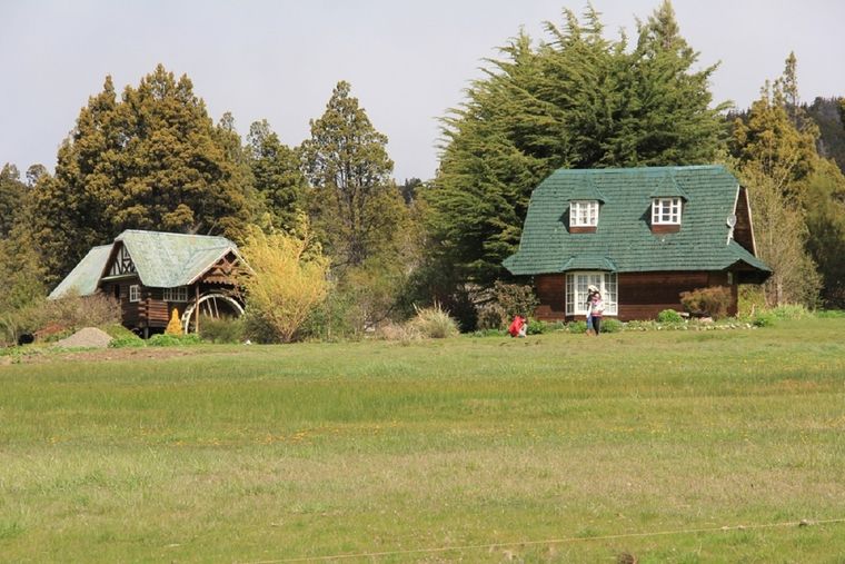 Trevelín, pueblo en la provincia de Chubut. Foto: Shuterstock