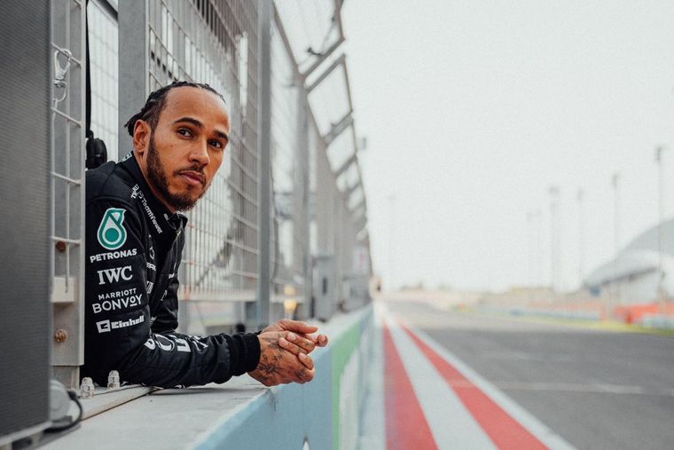 Hamilton es optimista pese al mal momento que atraviesa Mercedes. Foto: Mercedes-AMG Petronas