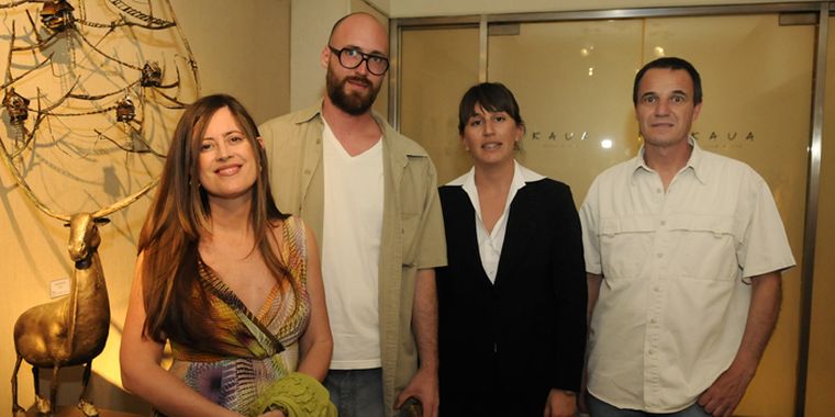 Cecilia Romera, Guillermo Rigattieri, Luciana Gómez -Hyatt- y Toti Reynaud. Foto: Nacho Gaffuri / MDZ