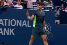 Alcaraz explotó de bronca en plena derrota ante Tommy Paul en el Masters 1000 de Toronto